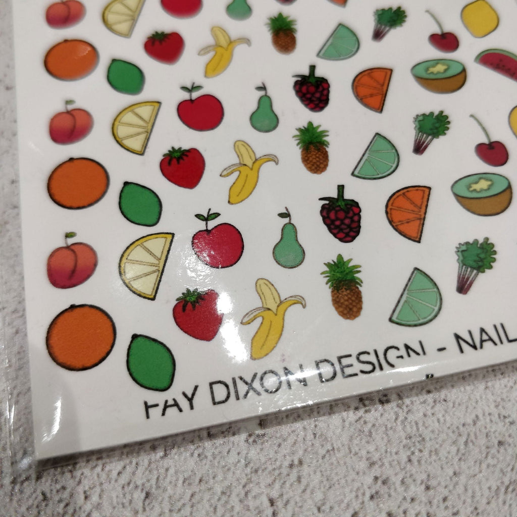Feelin' Fruity Waterslide Nail Decals