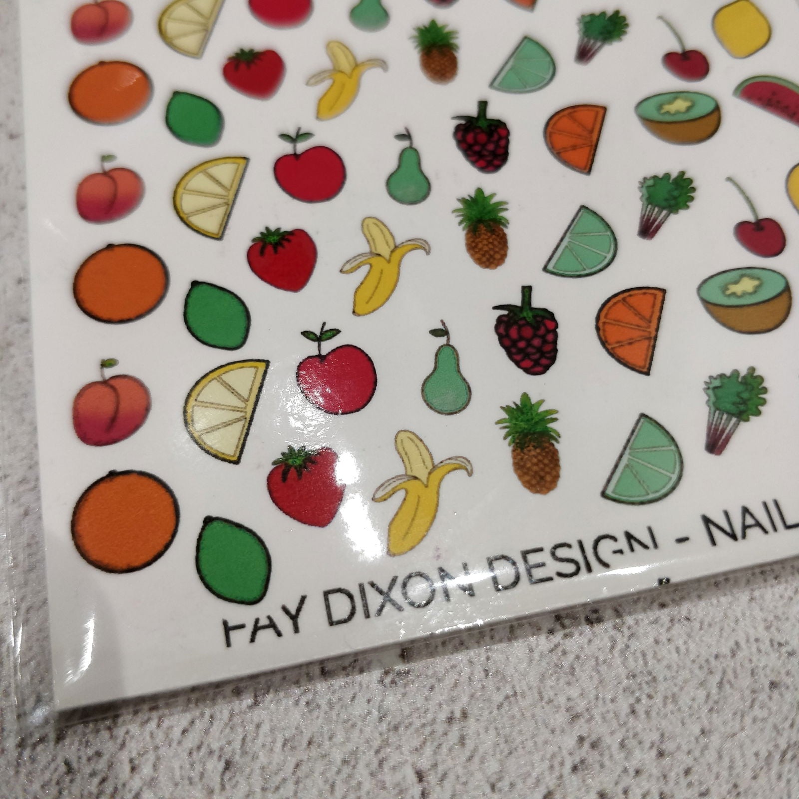Feelin' Fruity Waterslide Nail Decals