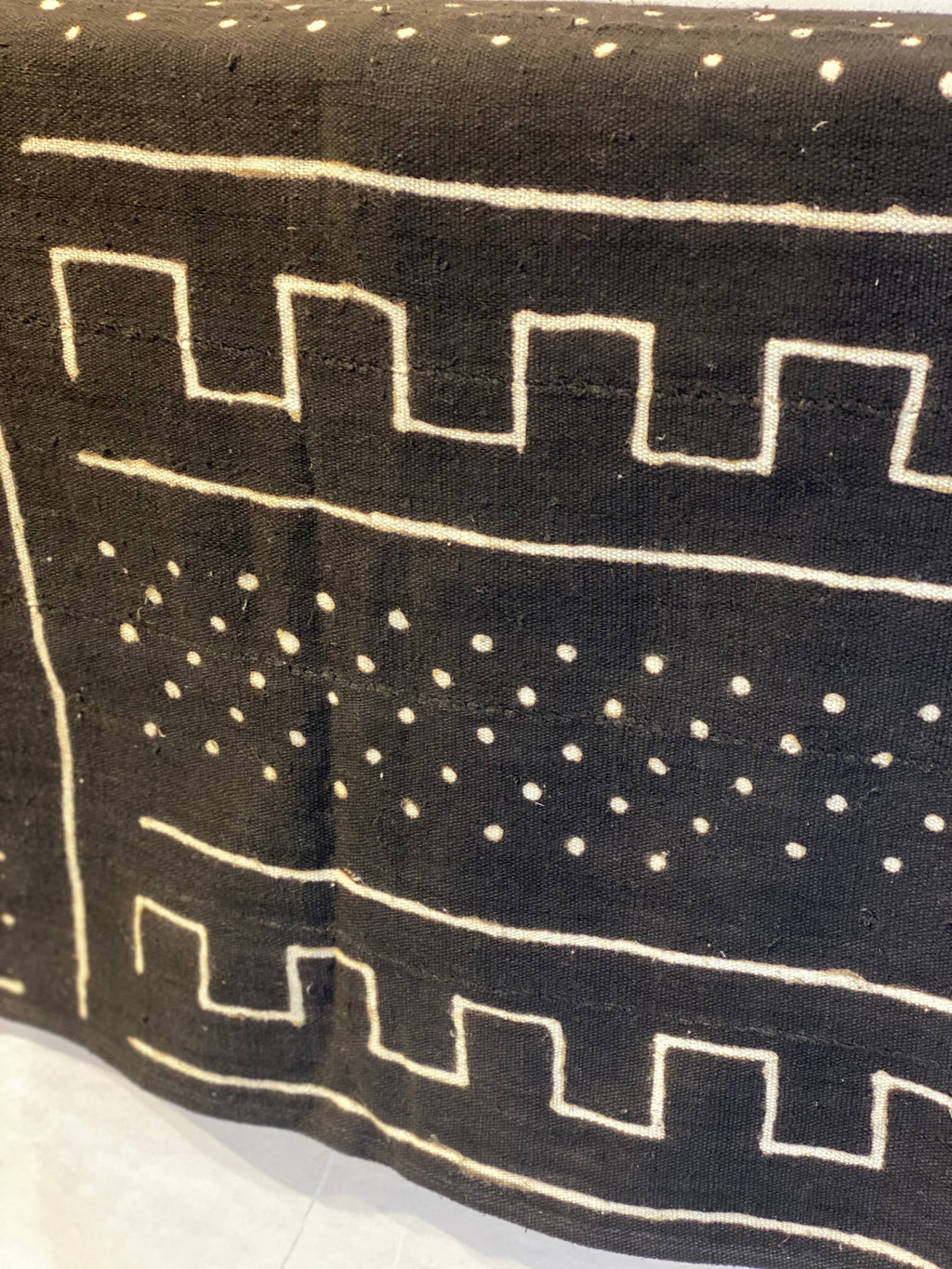 Mud Cloth Handwoven Throw