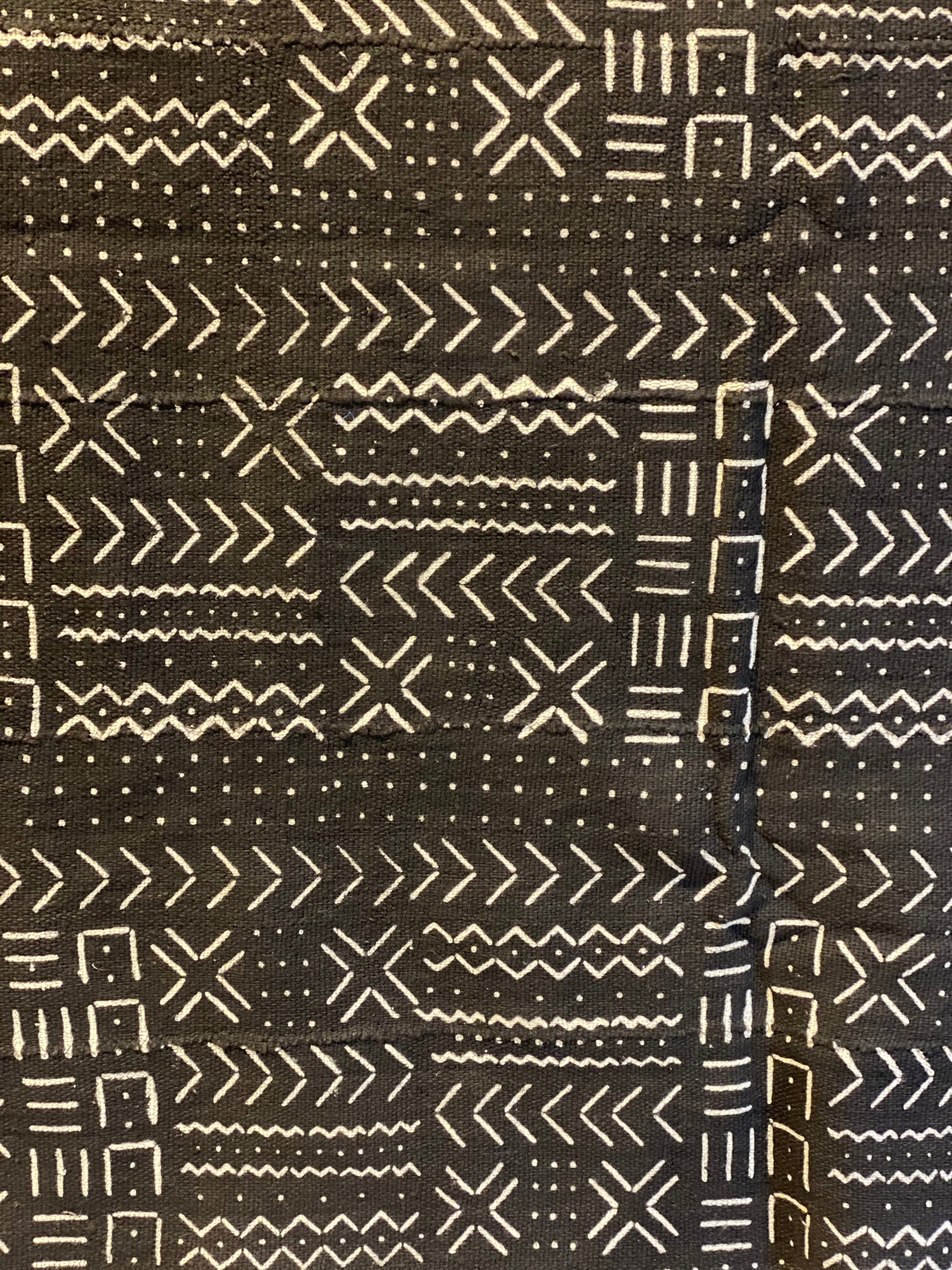 Mud Cloth Handwoven Throw