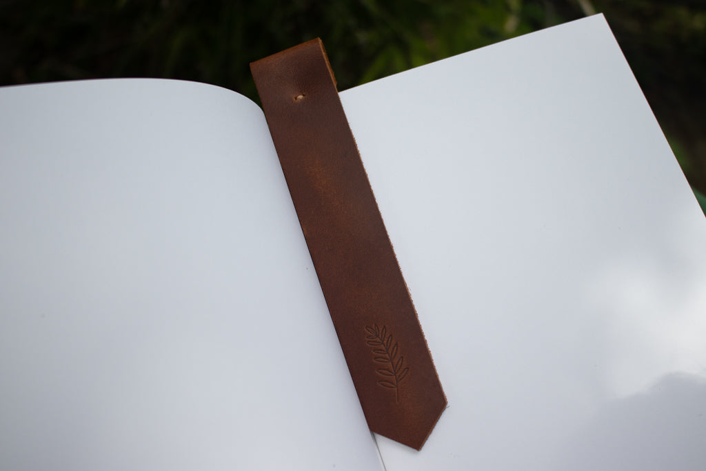 Handcrafted Leather Bookmarks