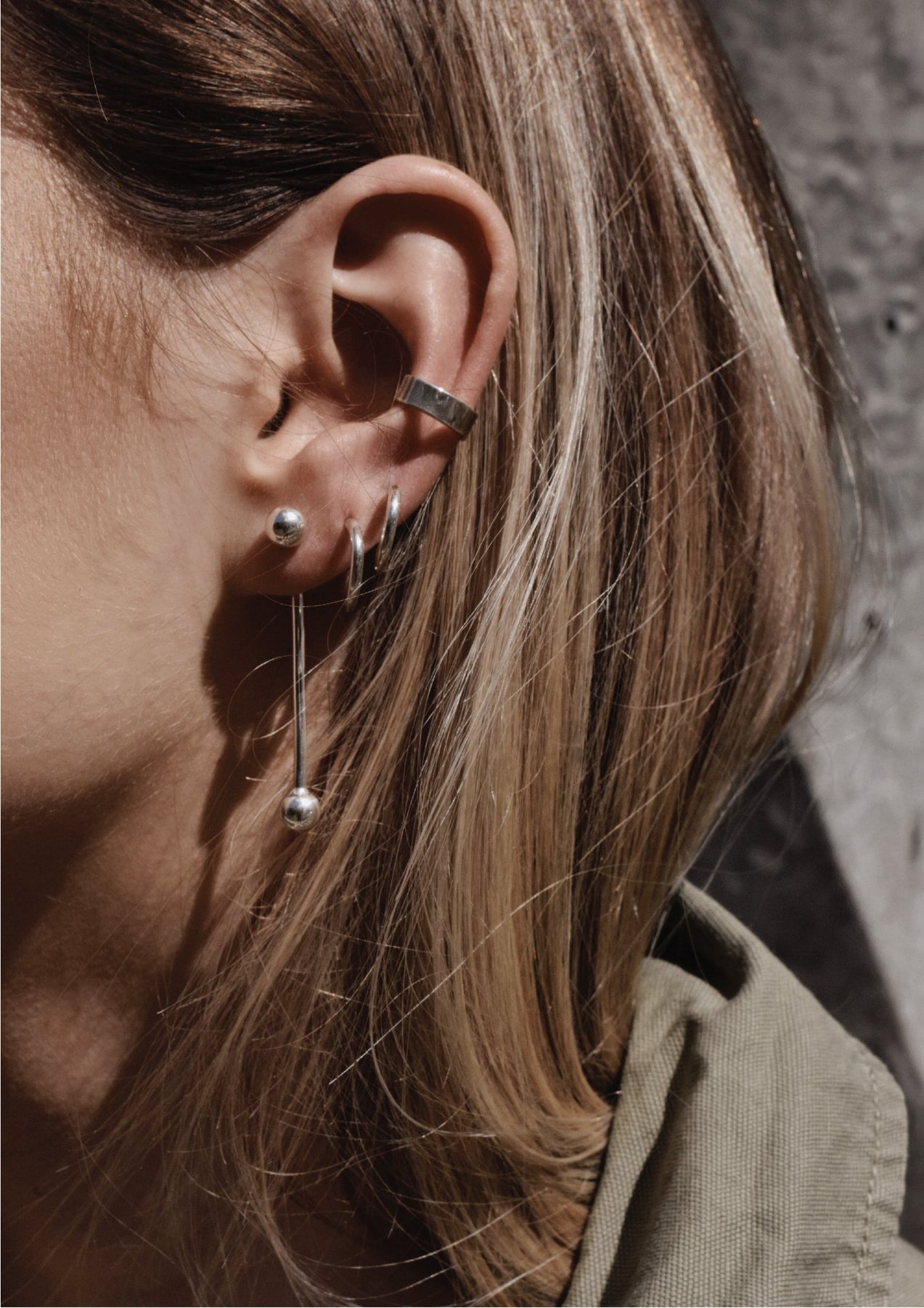Comfortable Sterling Silver Ear Cuff – No Piercing Needed by NO MORE at www.brixbailey.com