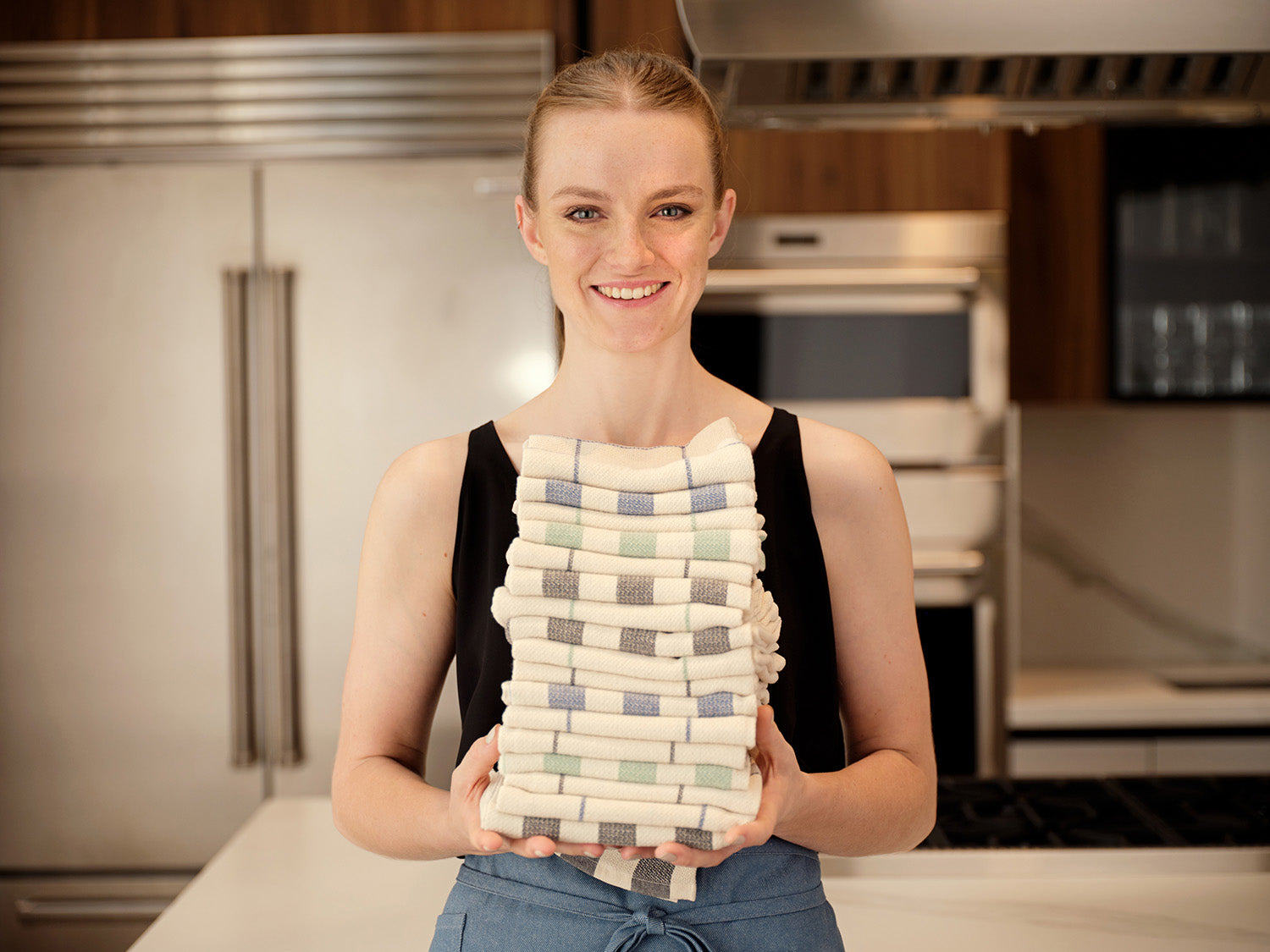 Cotton Kitchen Towels Set of 4