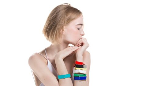 Folded Bracelet by Lisa Kroeber – Handcrafted in Estonia by Lisa Kroeber Jewellery at www.brixbailey.com