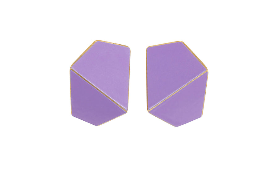 Folded Wide Earrings