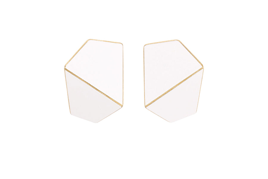 Folded Wide Earrings