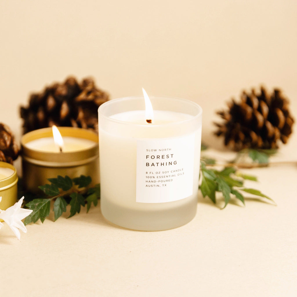 Forest Bathing Signature Candle with Fir Pine and Patchouli