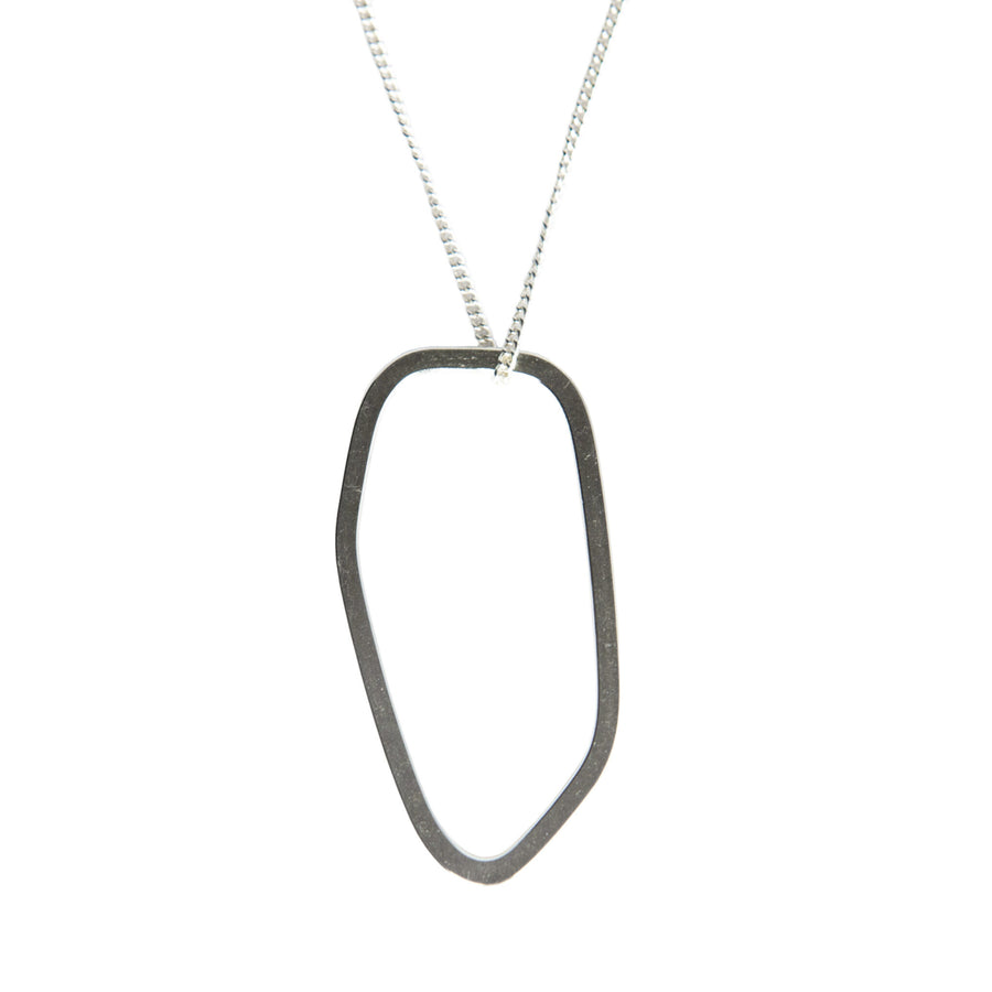 Lisa Kroeber Frames Necklace – Handcrafted Sterling Silver by Lisa Kroeber Jewellery at www.brixbailey.com