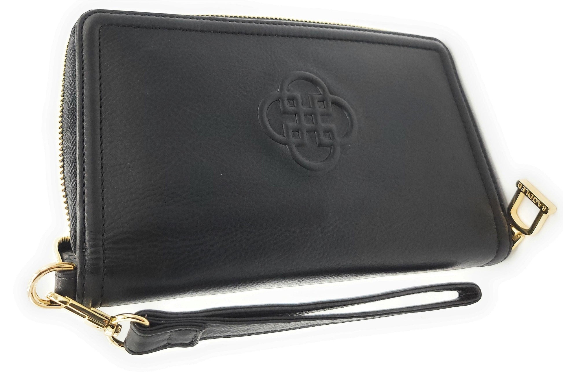 Freya Real Leather RFID Purse and Phone Holder with Strap