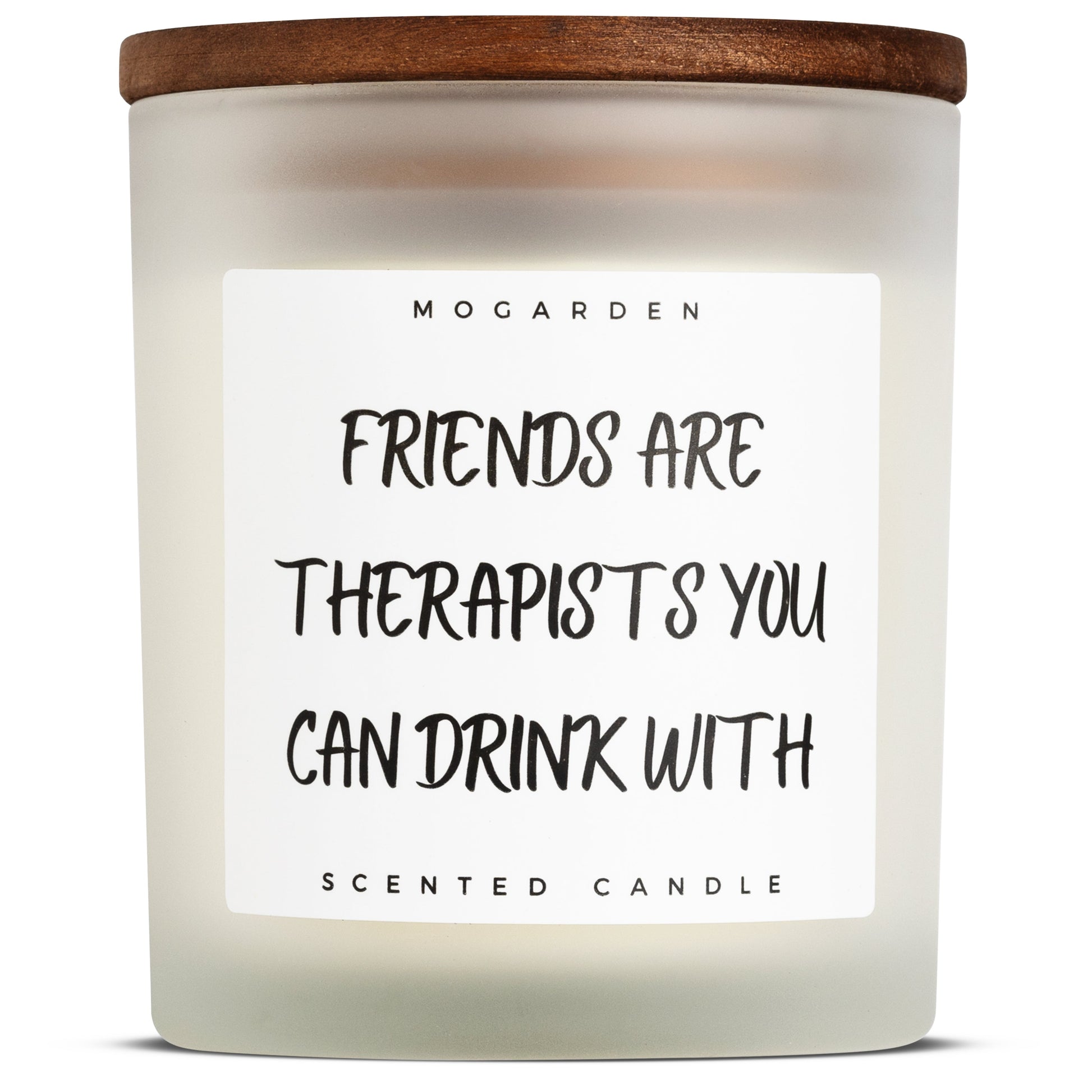 Friendship Gift Luxury Candle, Vanilla Scented Soy Candle 220gr