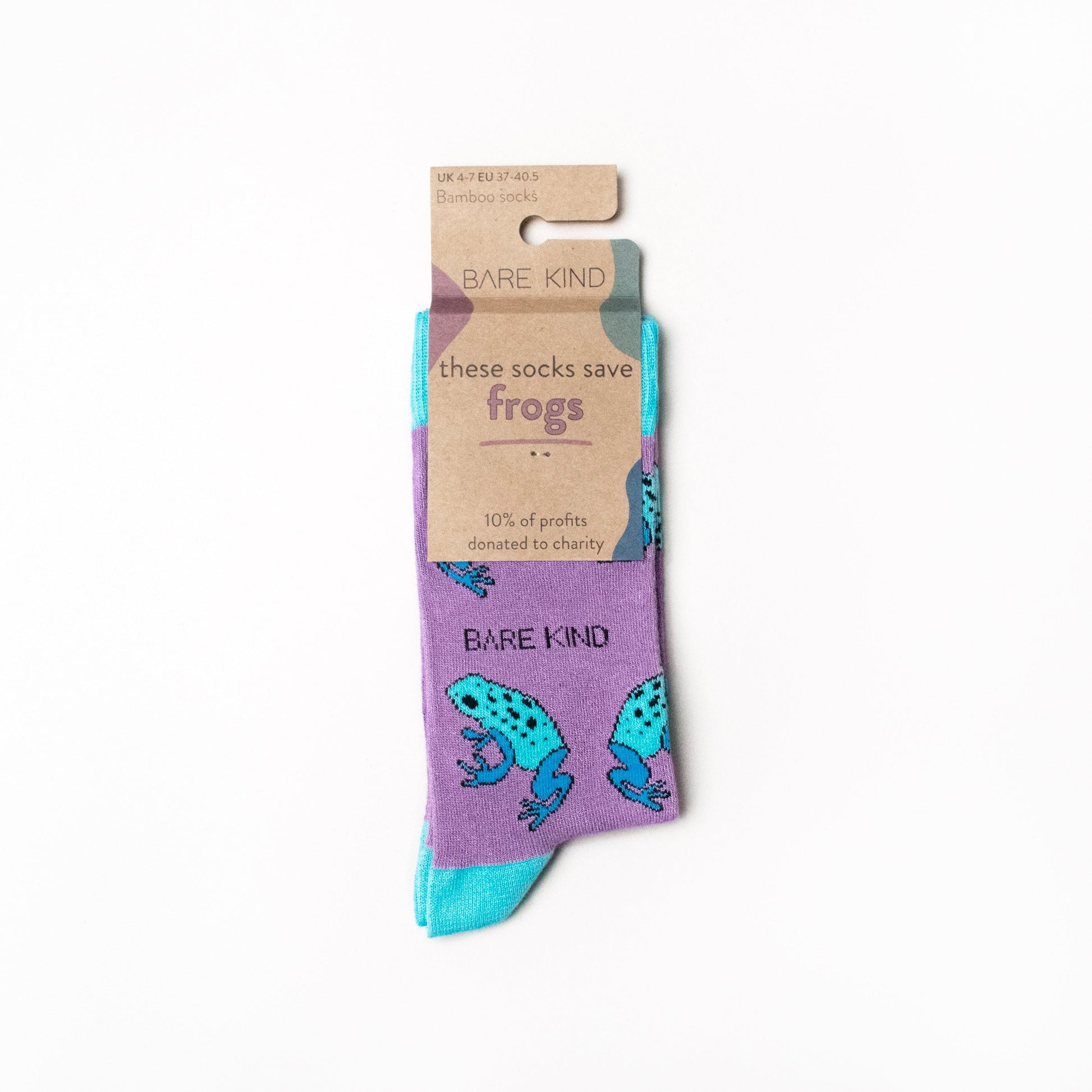 Save the Frogs Bamboo Socks