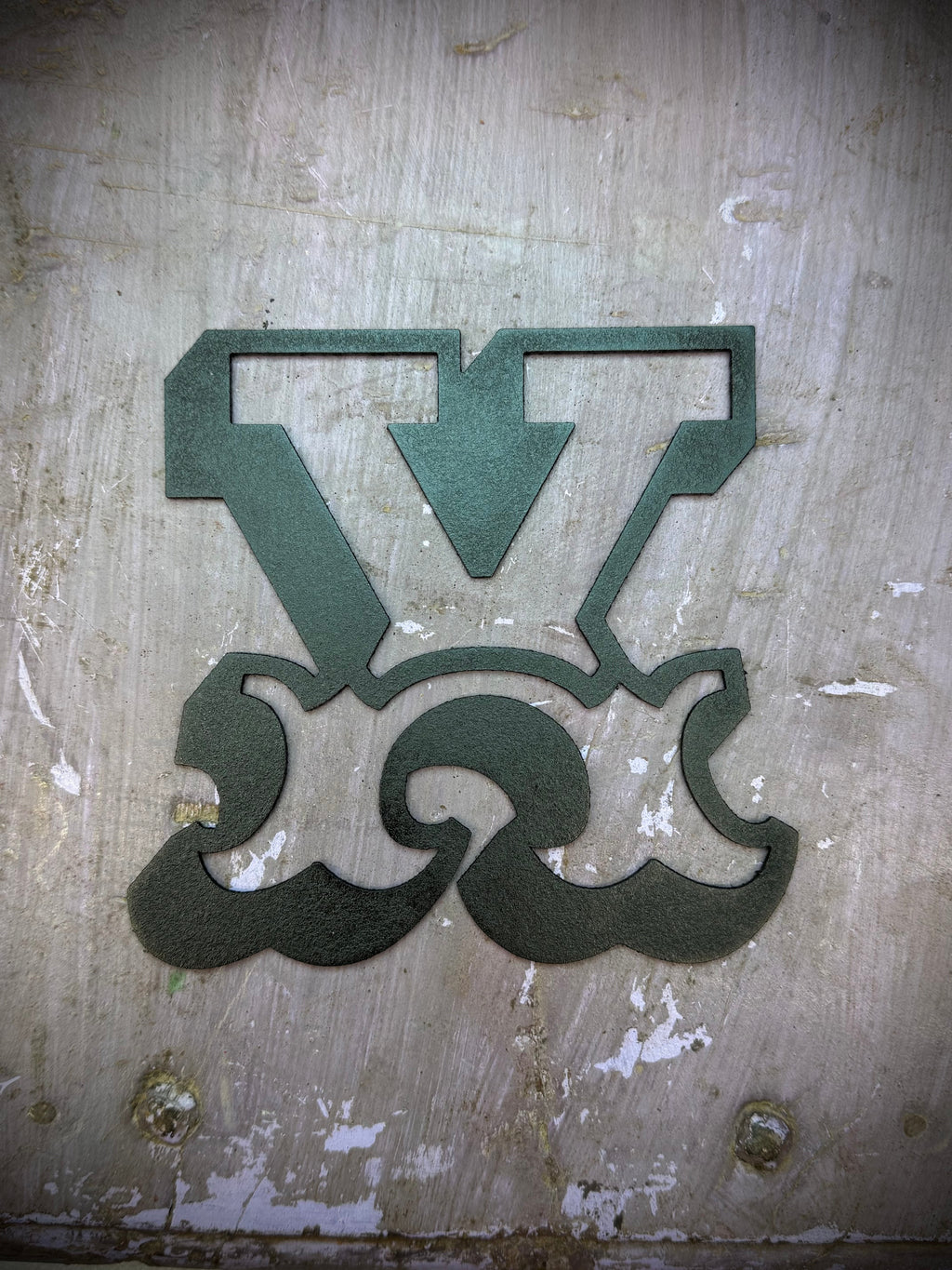 A-Z Rustic 5" or 12" Black Metal Carnival Letters.