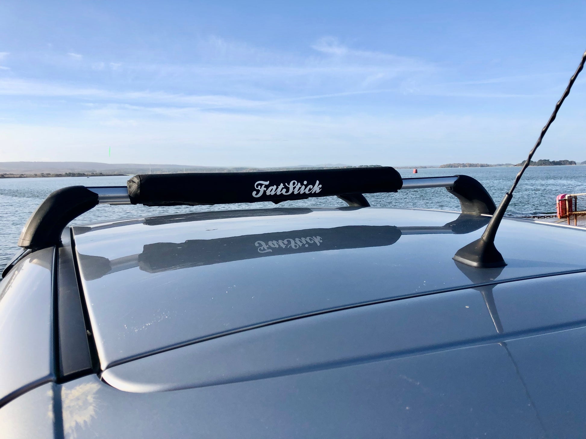 Long Aero Roof Rack Bar Pads 71cm