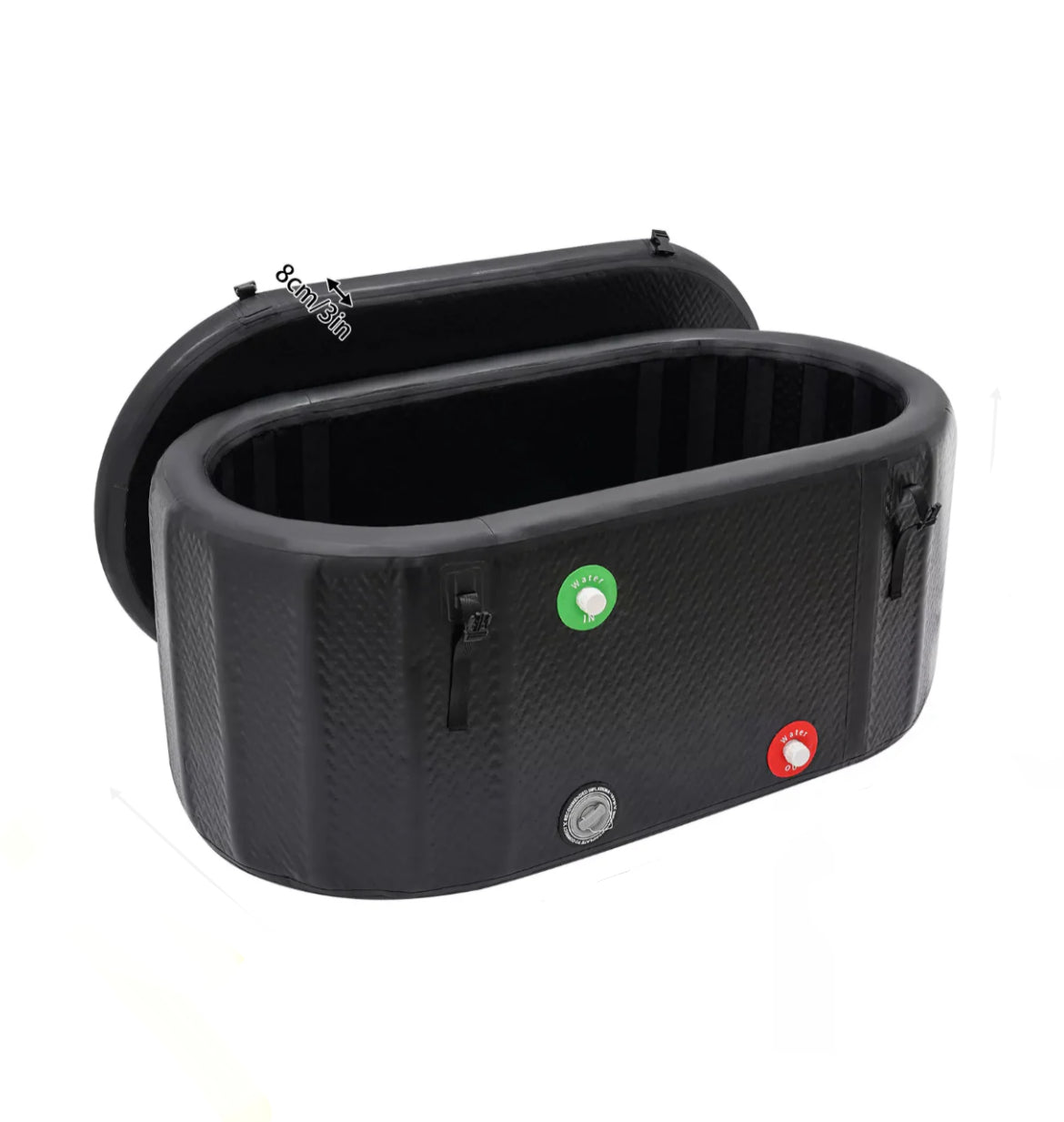 Cold Water Therapy Plunge Tub XL Drop Stitch Ice Bath