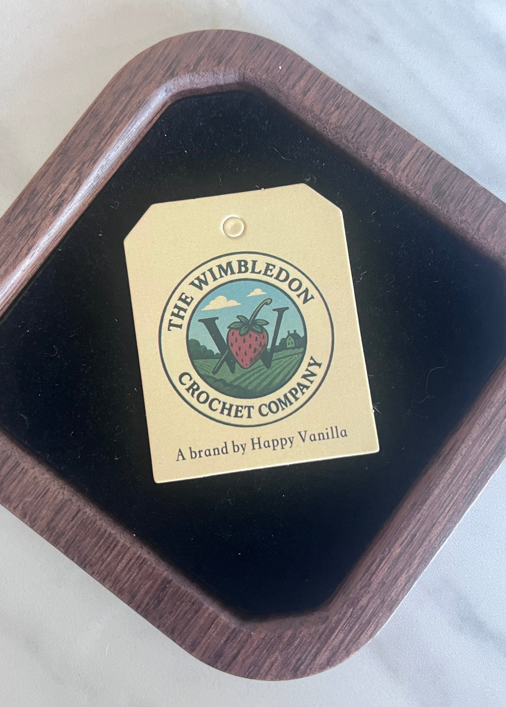 Strawberry Bag Charm —Wimbledon Limited Edition