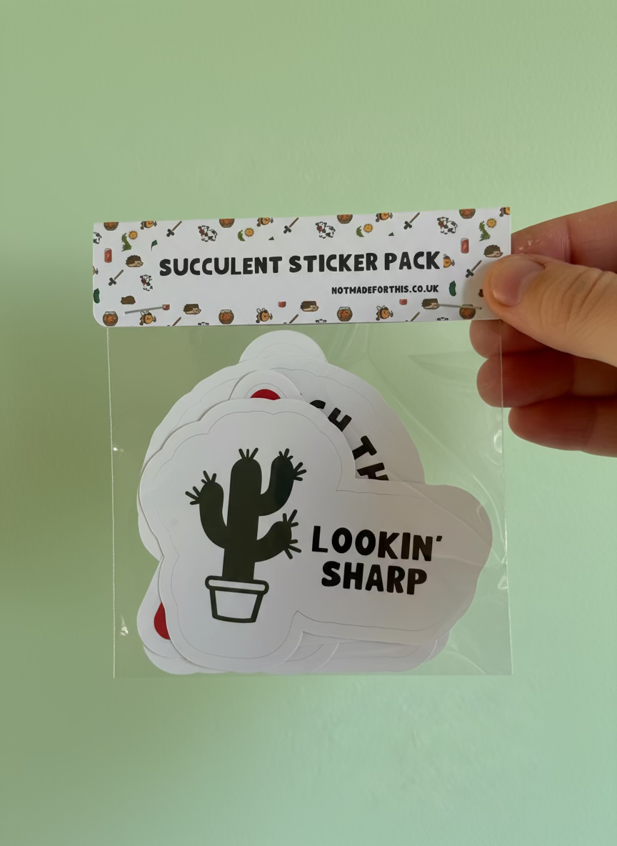 Succulent Sticker Pack