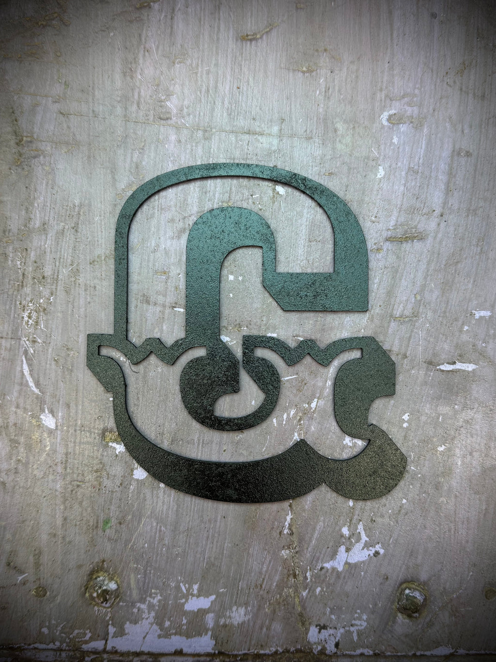 A-Z Rustic 5" or 12" Black Metal Carnival Letters.