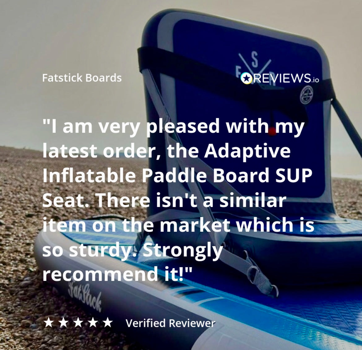 Adaptive Inflatable Paddle Board Seat for SUP and Kayak