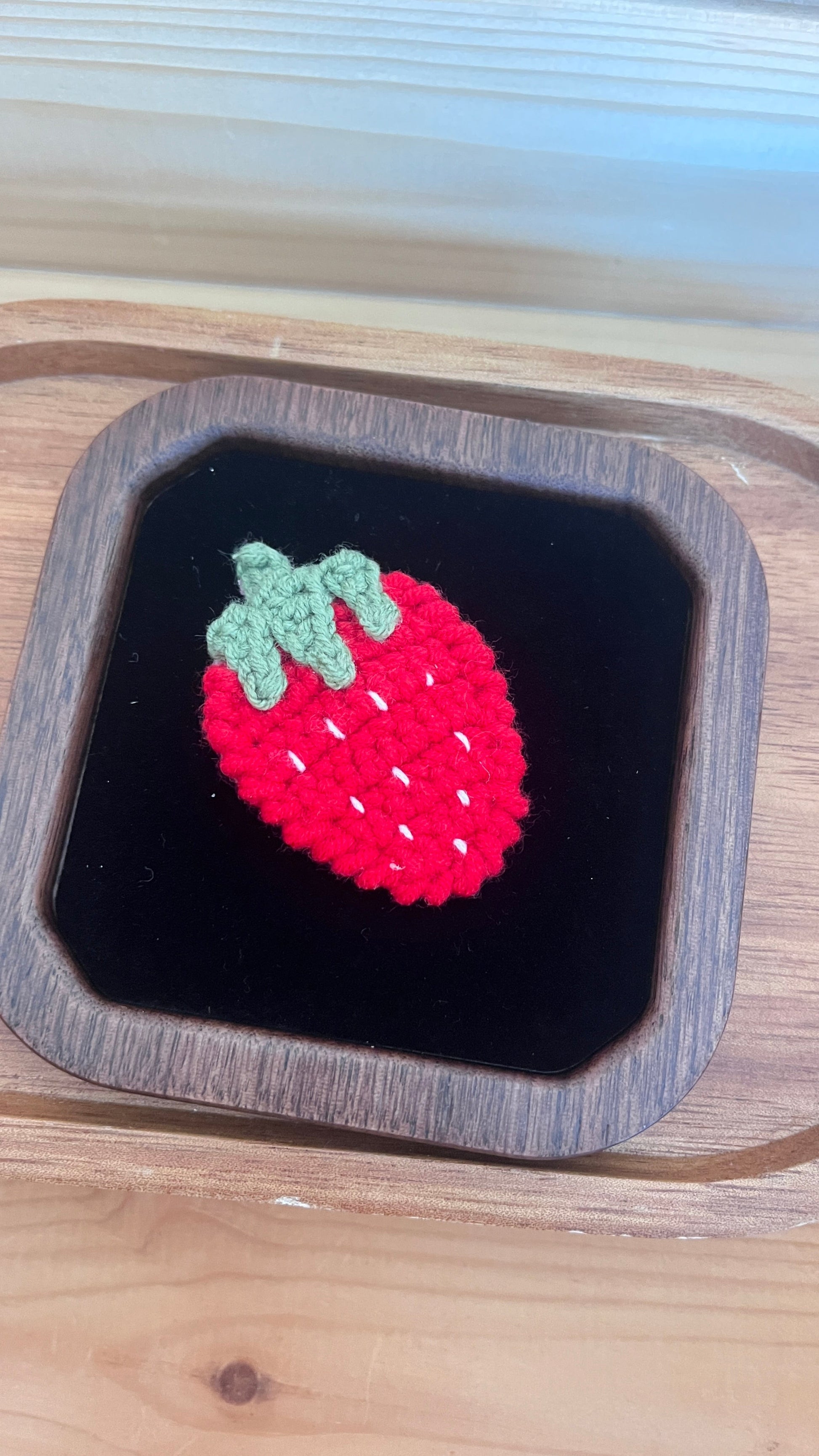 Strawberry bag and bag charm — Wimbledon Limited Edition