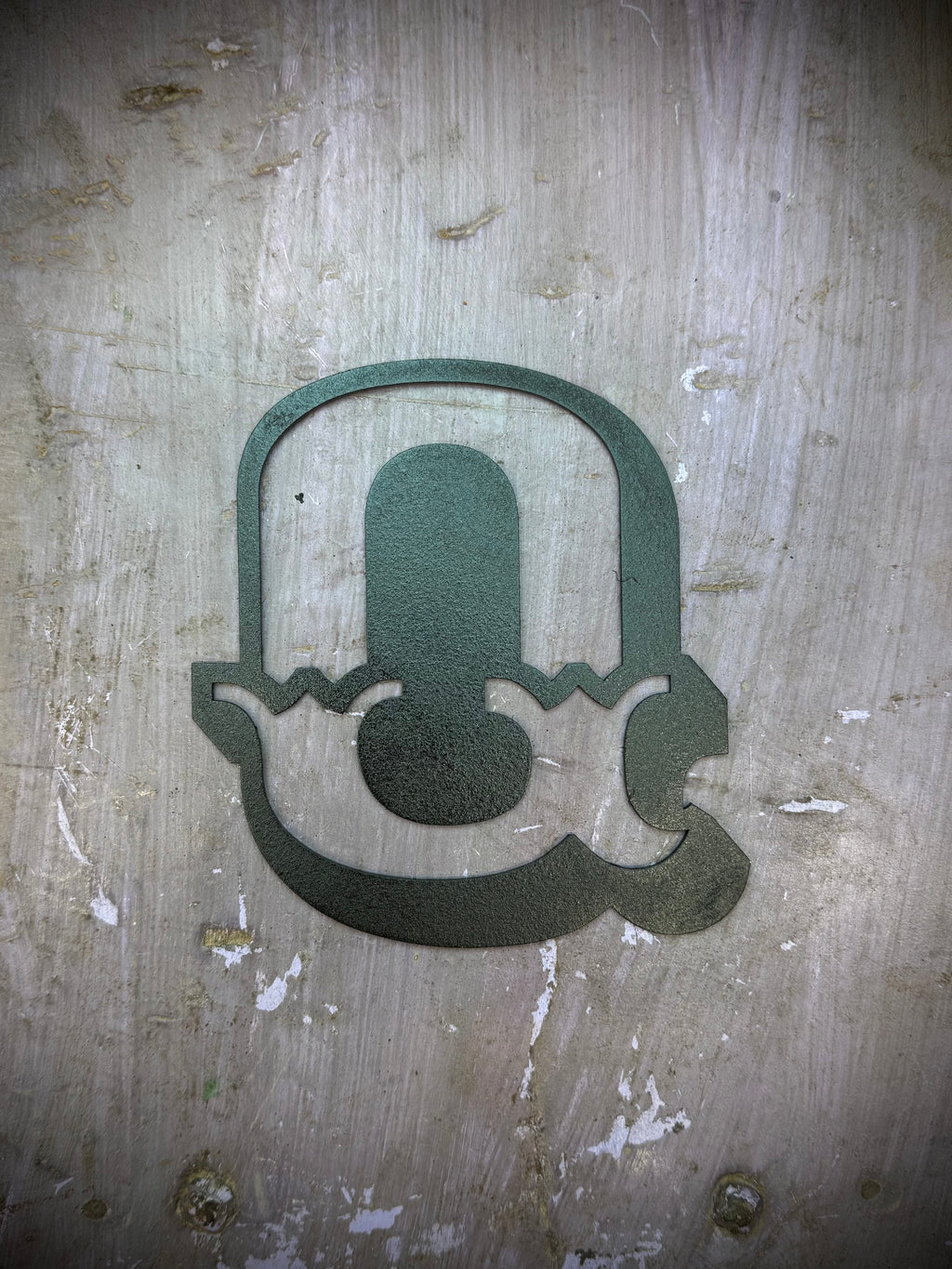 A-Z Rustic 5" or 12" Black Metal Carnival Letters.