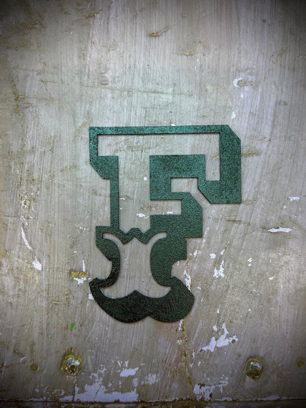 A-Z Rustic 5" or 12" Black Metal Carnival Letters.