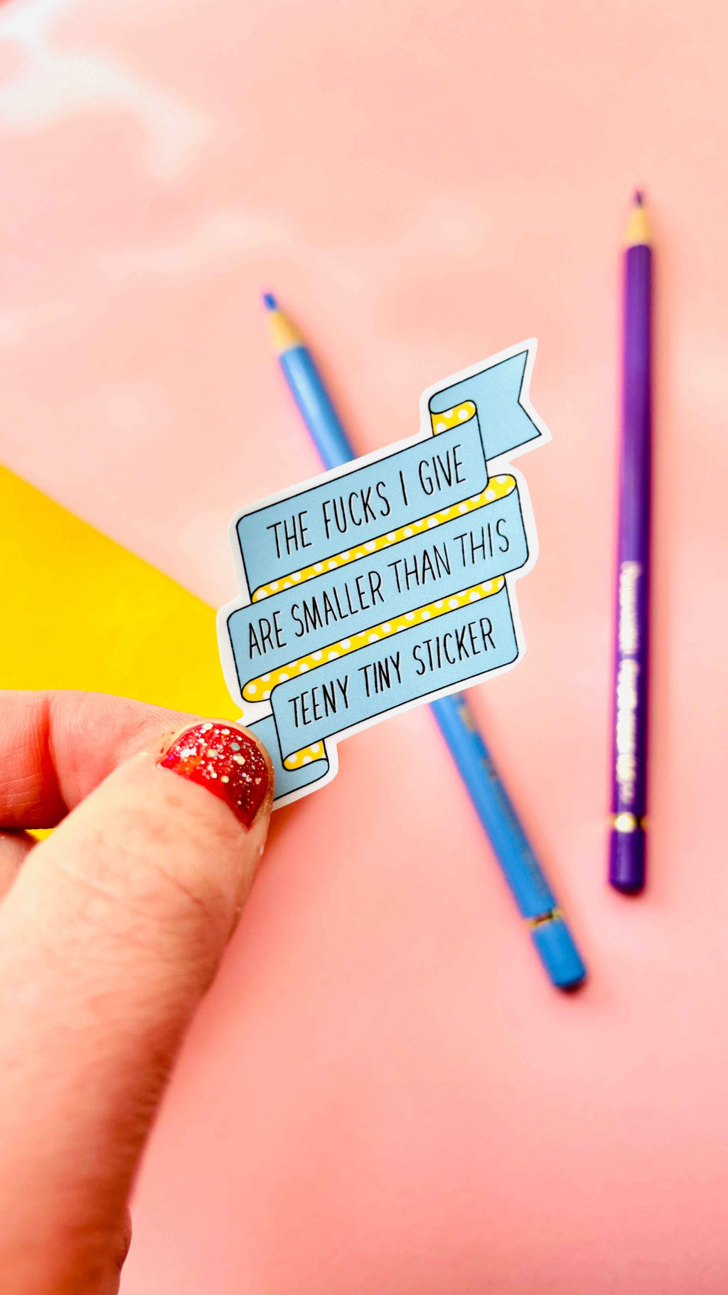 Funny Vinyl Sticker- Handmade Swearing Waterproof Decal