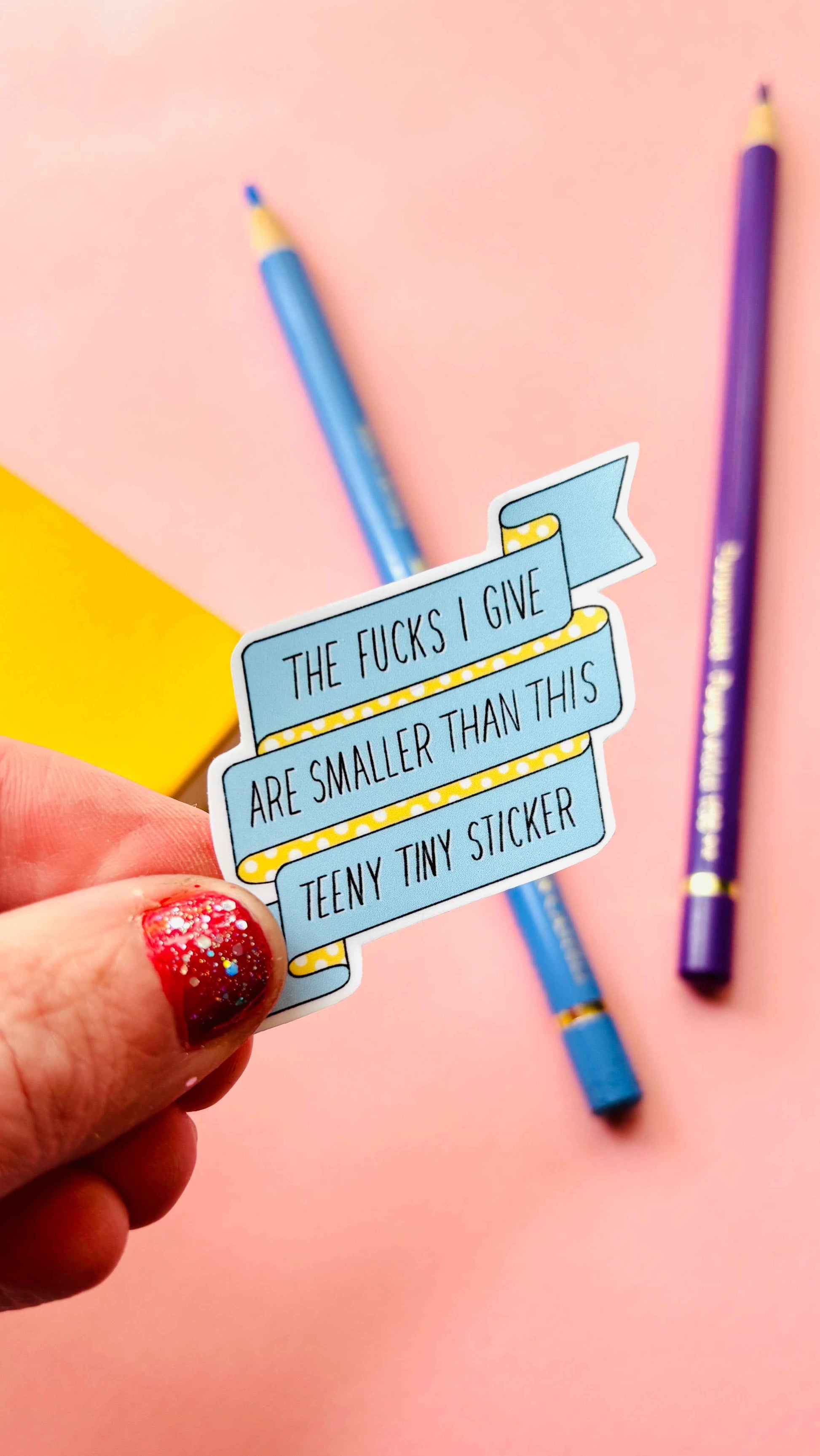 Funny Vinyl Sticker- Handmade Swearing Waterproof Decal