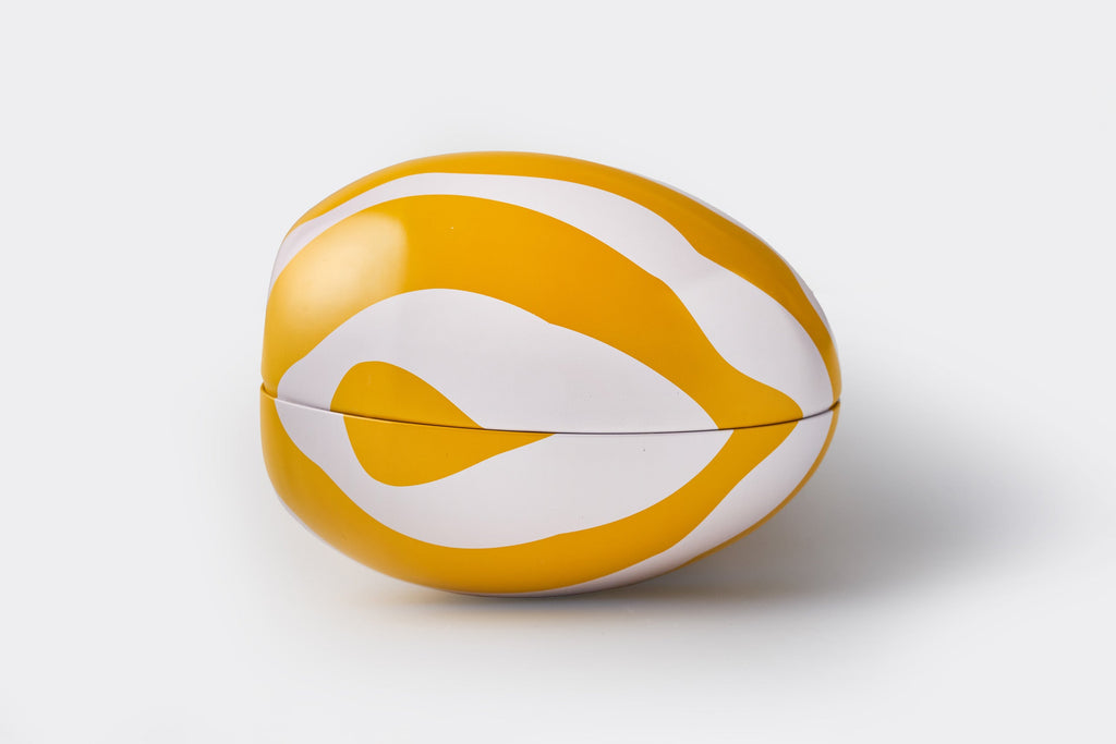 Oversized Swedish Easter Egg Tin with Candy 23cm