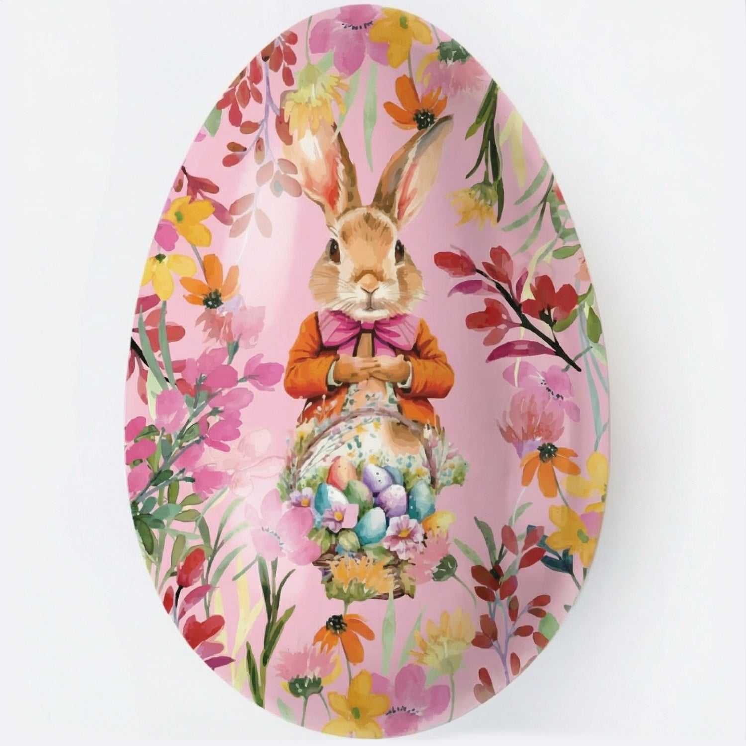 Saga Fairytale Easter Egg Pink Floral