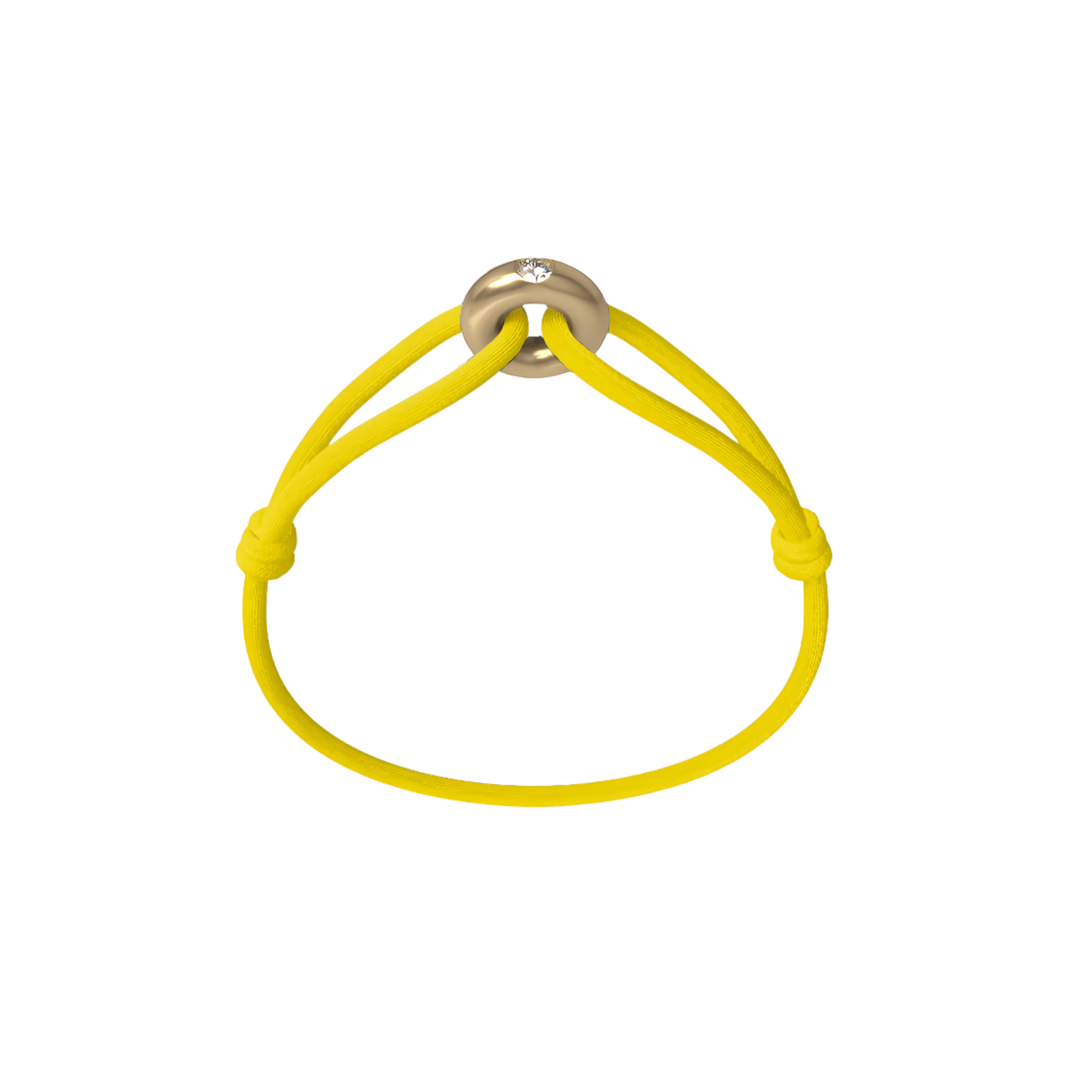 Golden Soho Diamond Cord Bracelet