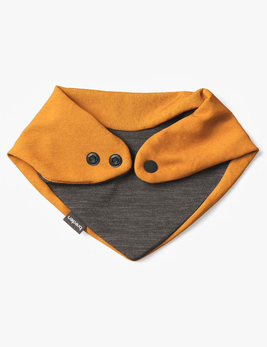 Merino-Lined Infant Scarf GIRTE – Secure & Adjustable for 0-9 Months by Breden at brixbailey.com