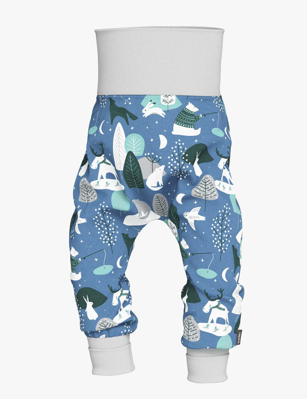 Soft & Comfy Gregor Baby Pants – Oeko-Tex Cotton, Diaper-Friendly by Breden at brixbailey.com