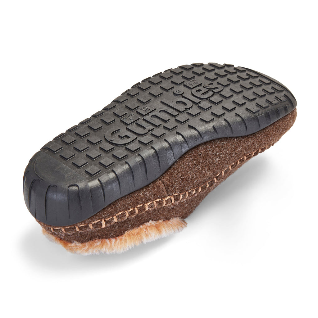 Ossa Low Men's Slipper in Chocolate and Cream