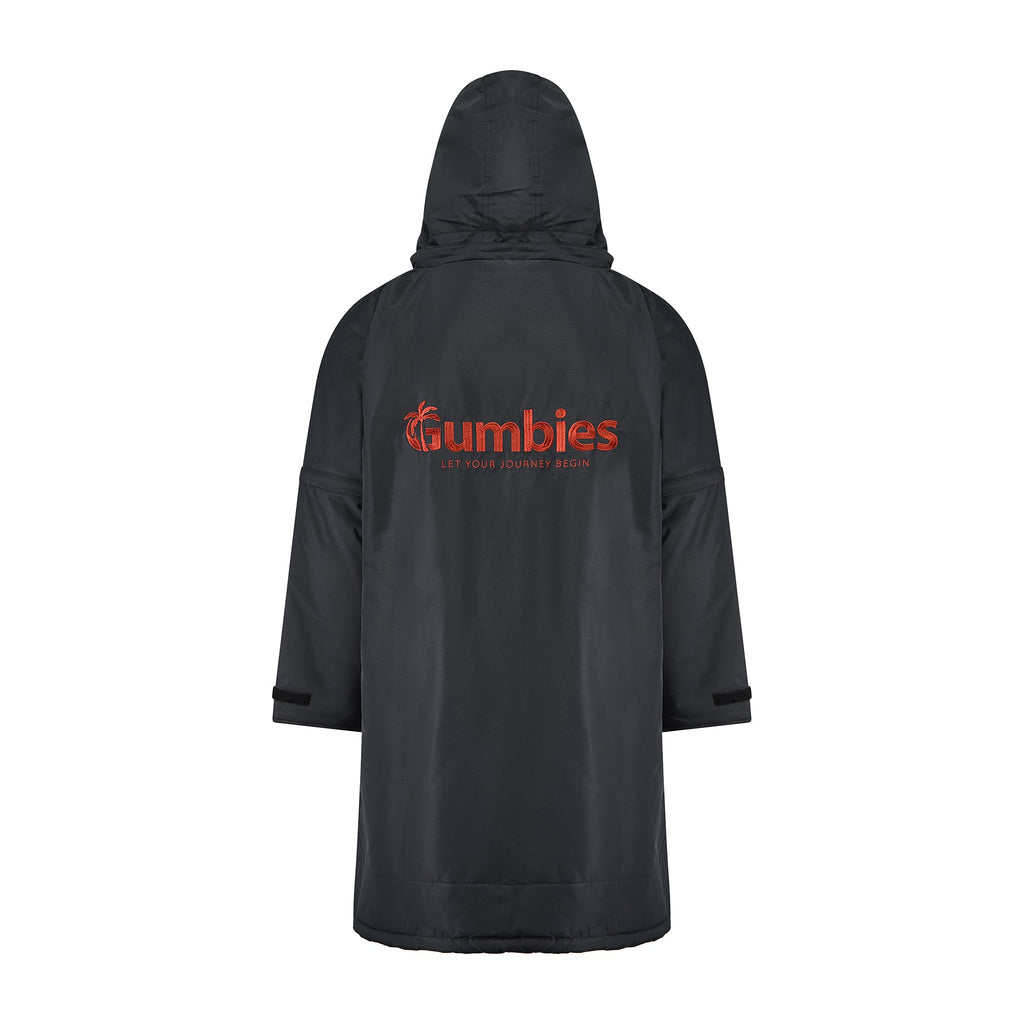 Sports Cape Black and Burgundy