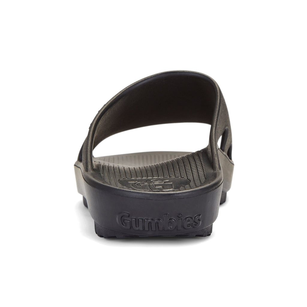 Black Slider Sandals for Men