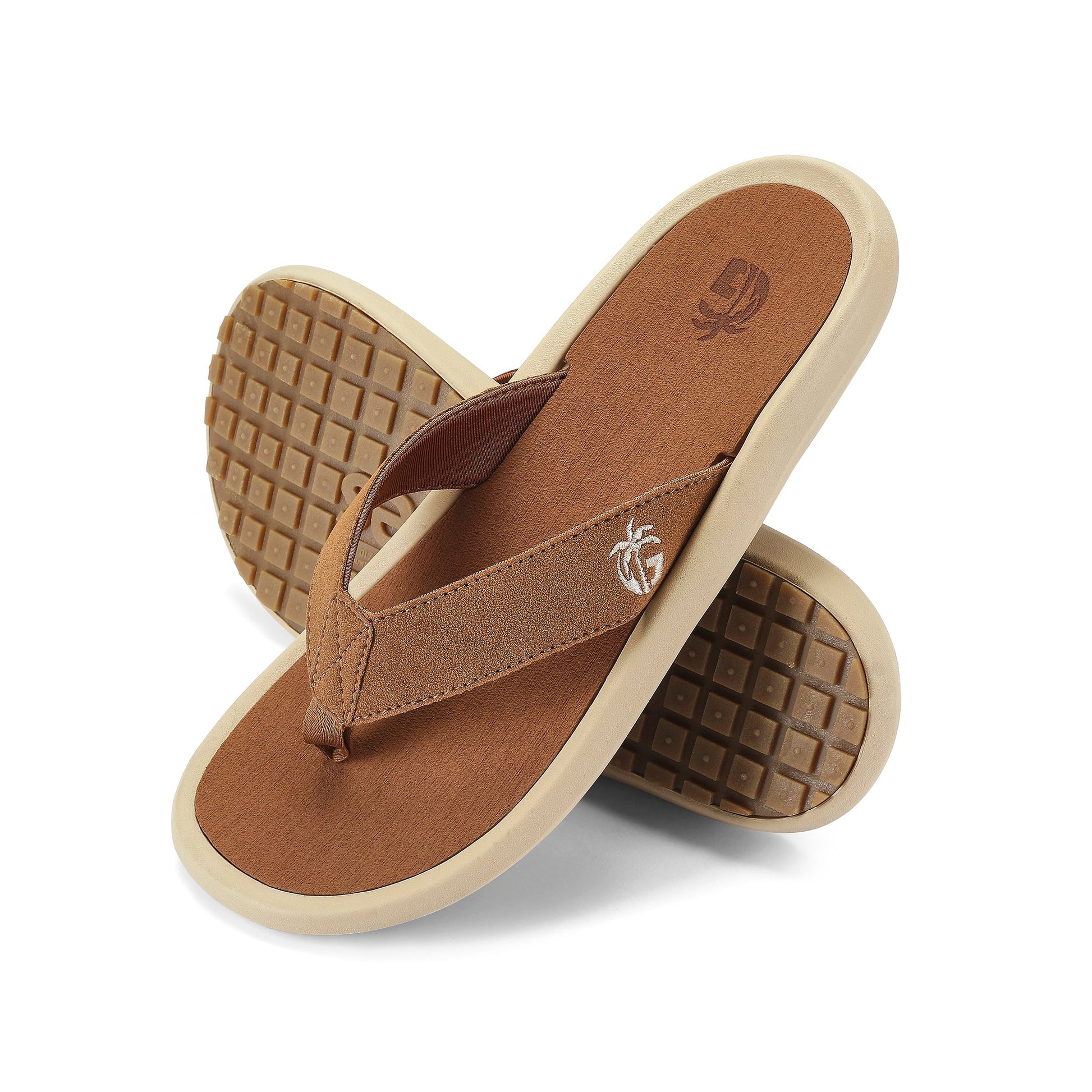 Noosa Flip Flops Men's Latte