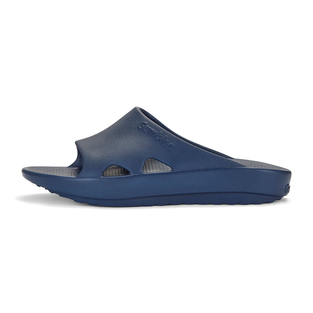 French Navy Slider Sandals for Men
