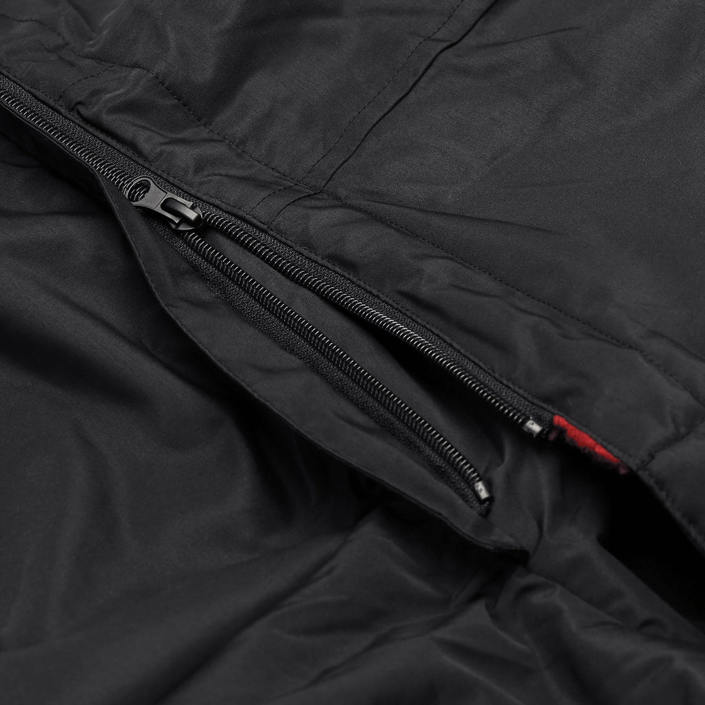 Sports Cape Black and Burgundy