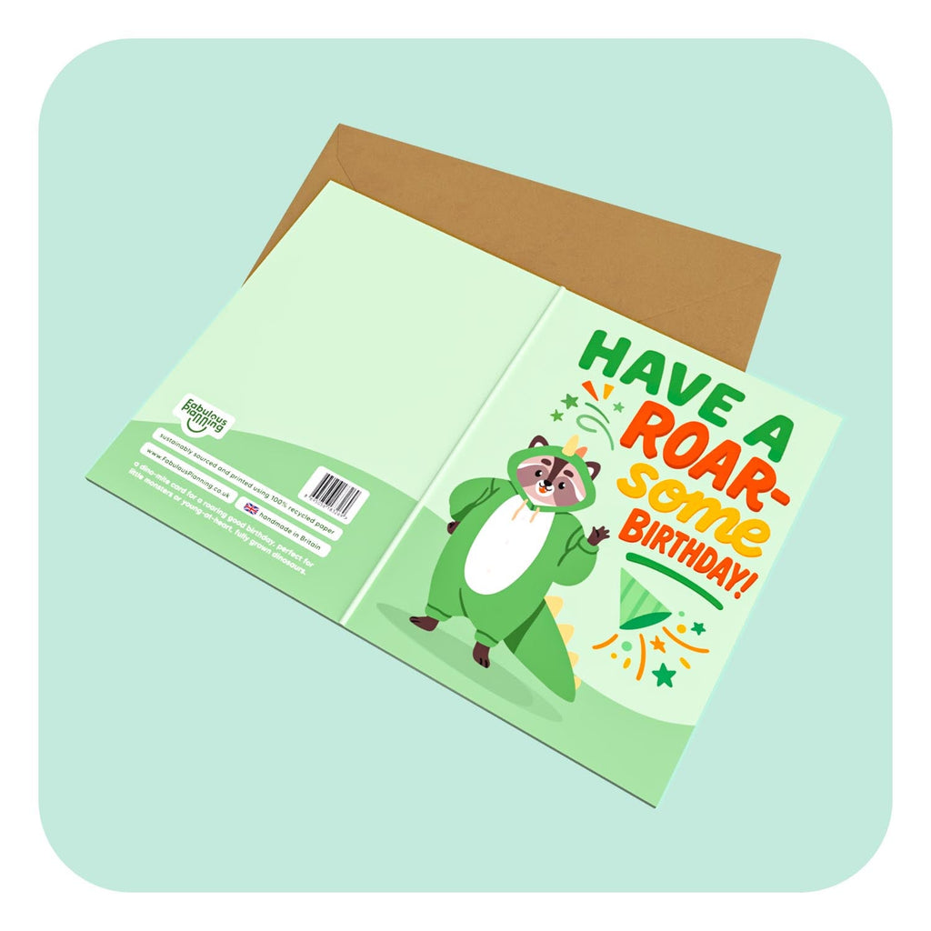 A6 Greeting Card - Roarsome Birthday!