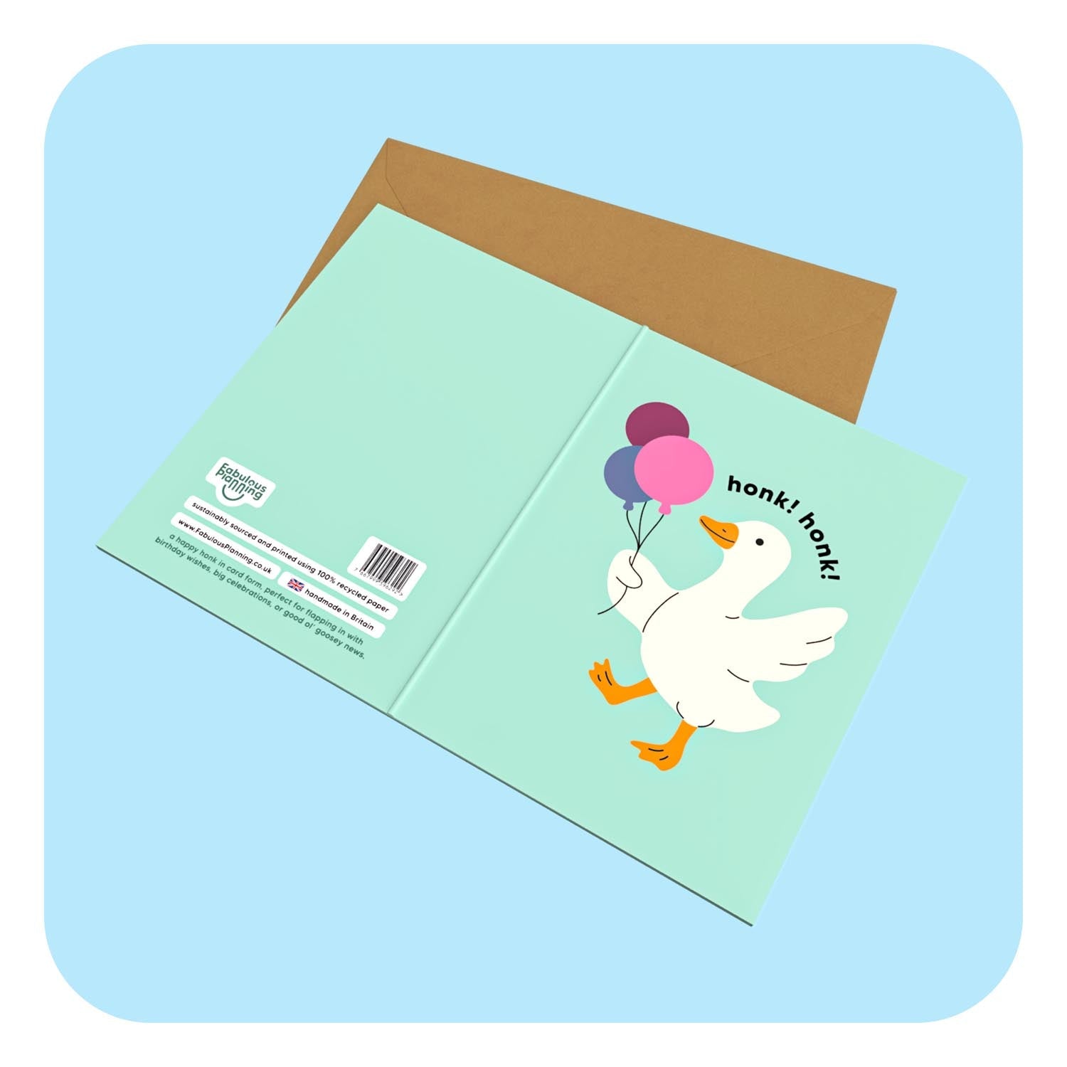 A6 Greeting Card - Honk Honk!