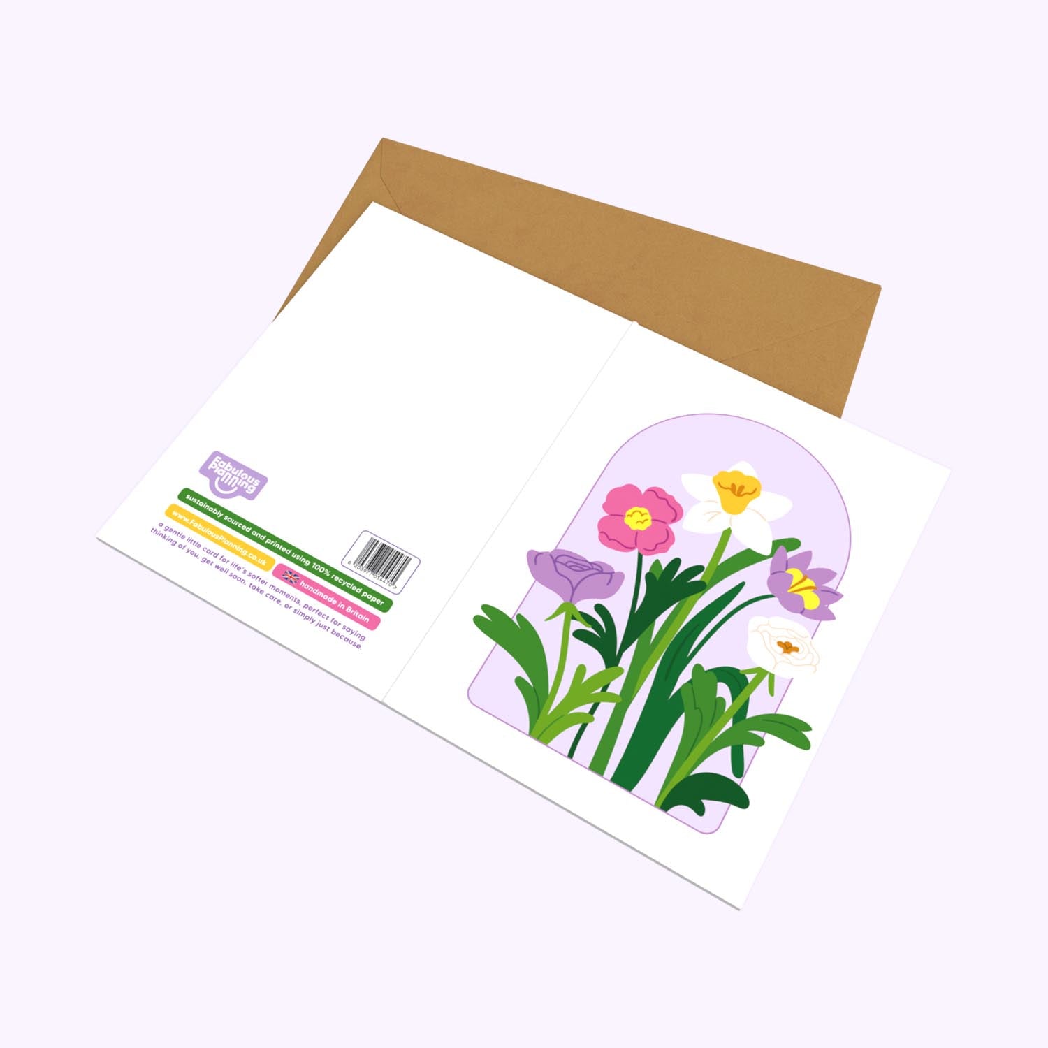 A6 Greeting Card - Wild Flowers