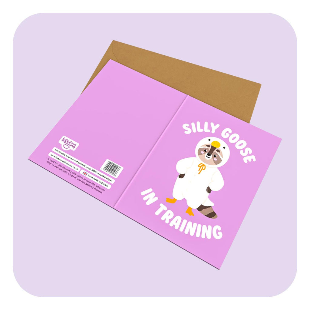 A6 Greeting Card - Silly Goose In Training