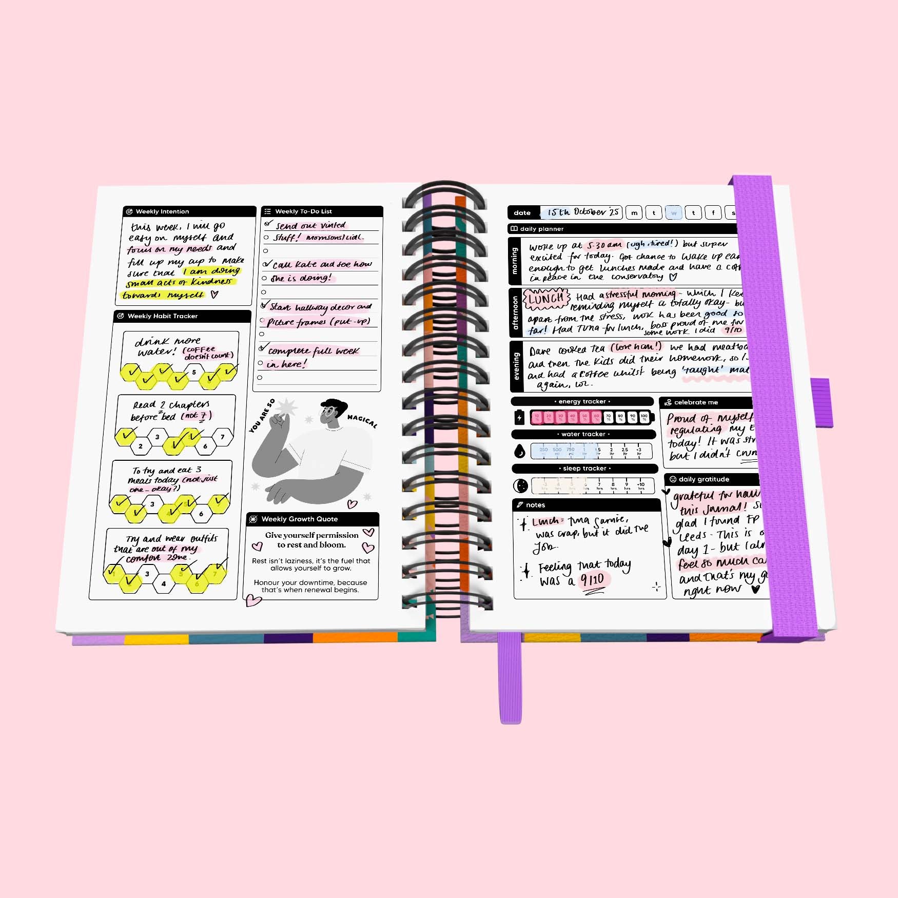 Health & Wellness Spiral Journal