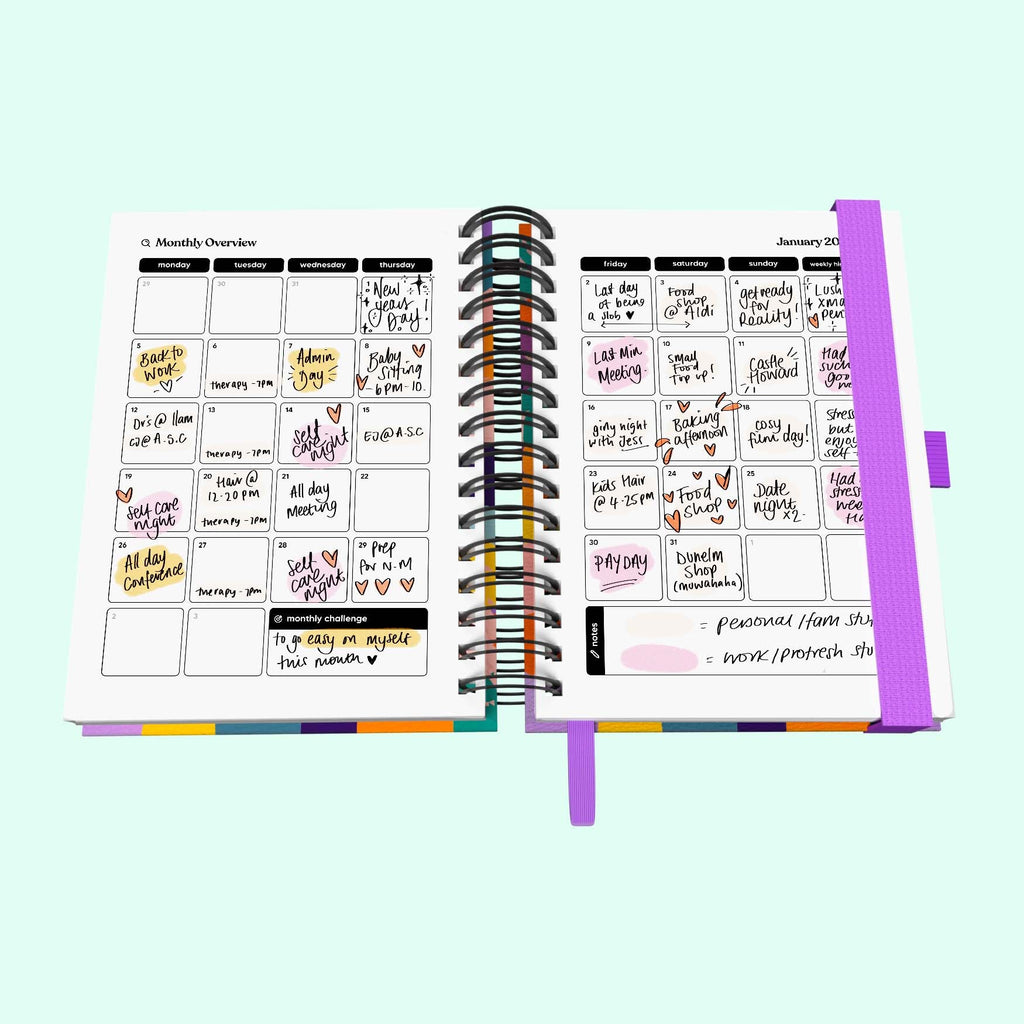 Daily 2026 Spiral Journal