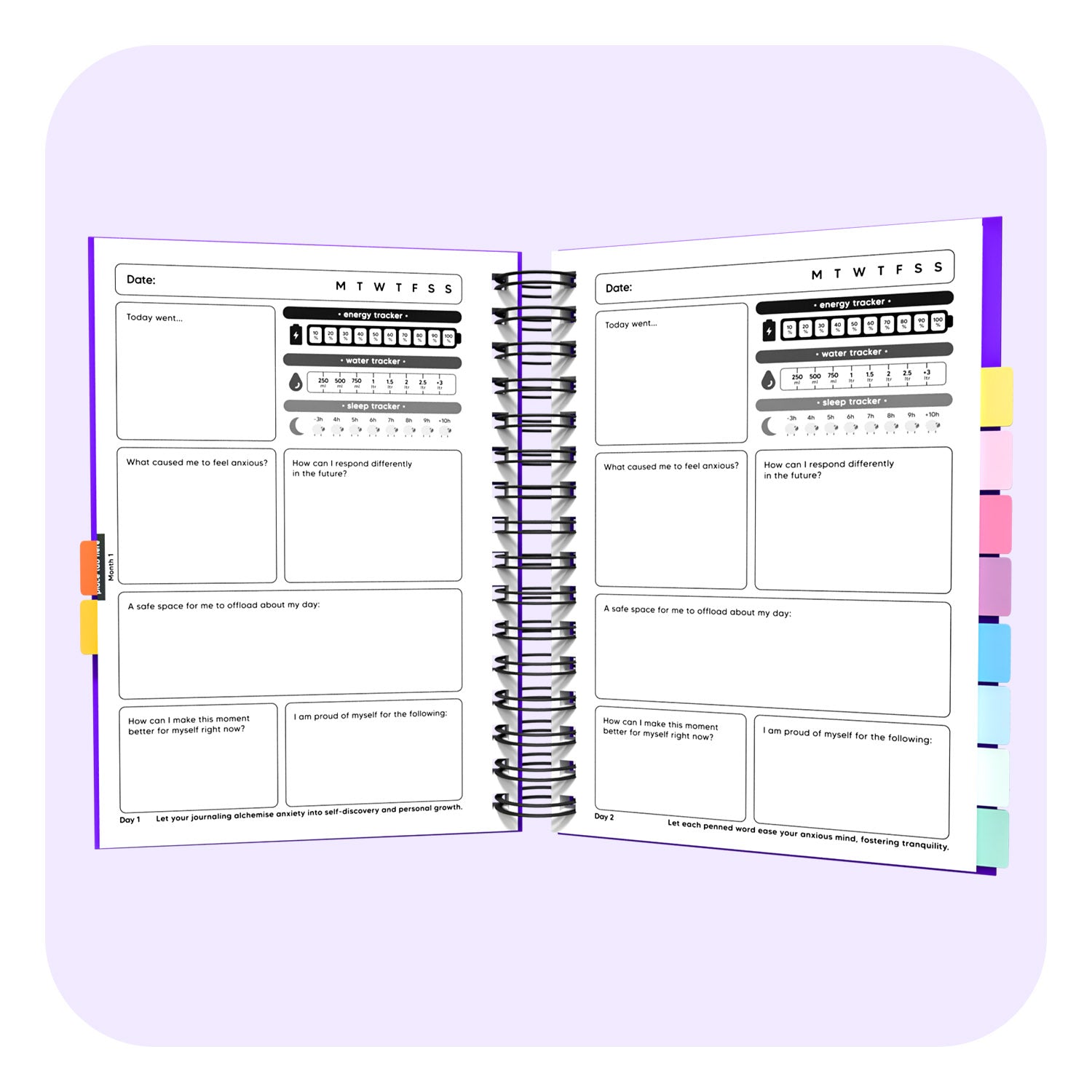 Anxiety Spiral Journal