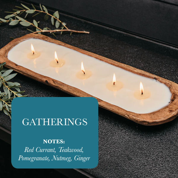 5 Wick Dough Bowl Soy Candle in Gatherings