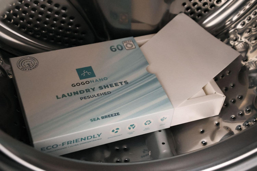 Eco-Friendly GoGoNano Laundry Sheets – Zero Waste & Hypoallergenic by GoGoNano at www.brixbailey.com