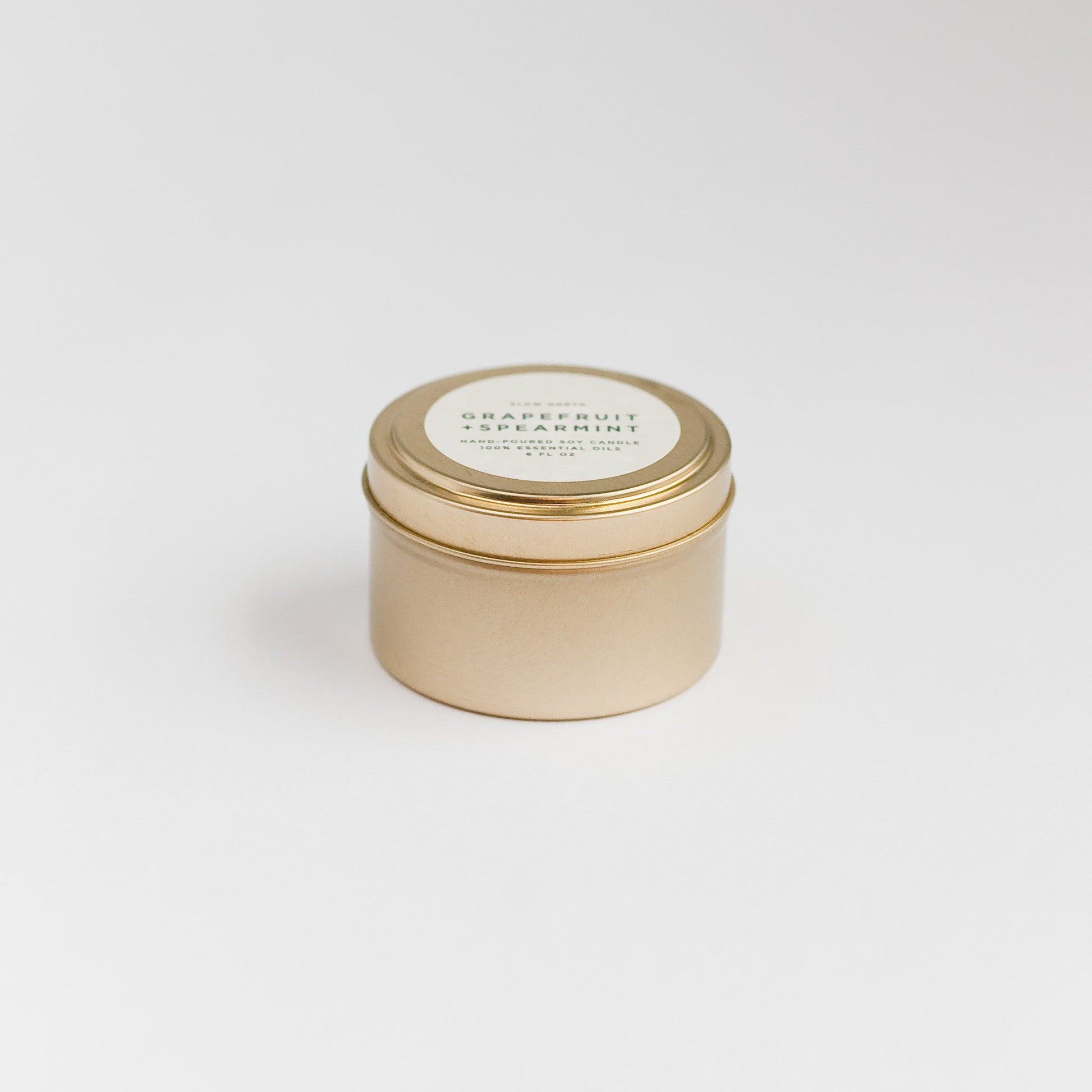 Grapefruit and Spearmint Natural Soy Candle