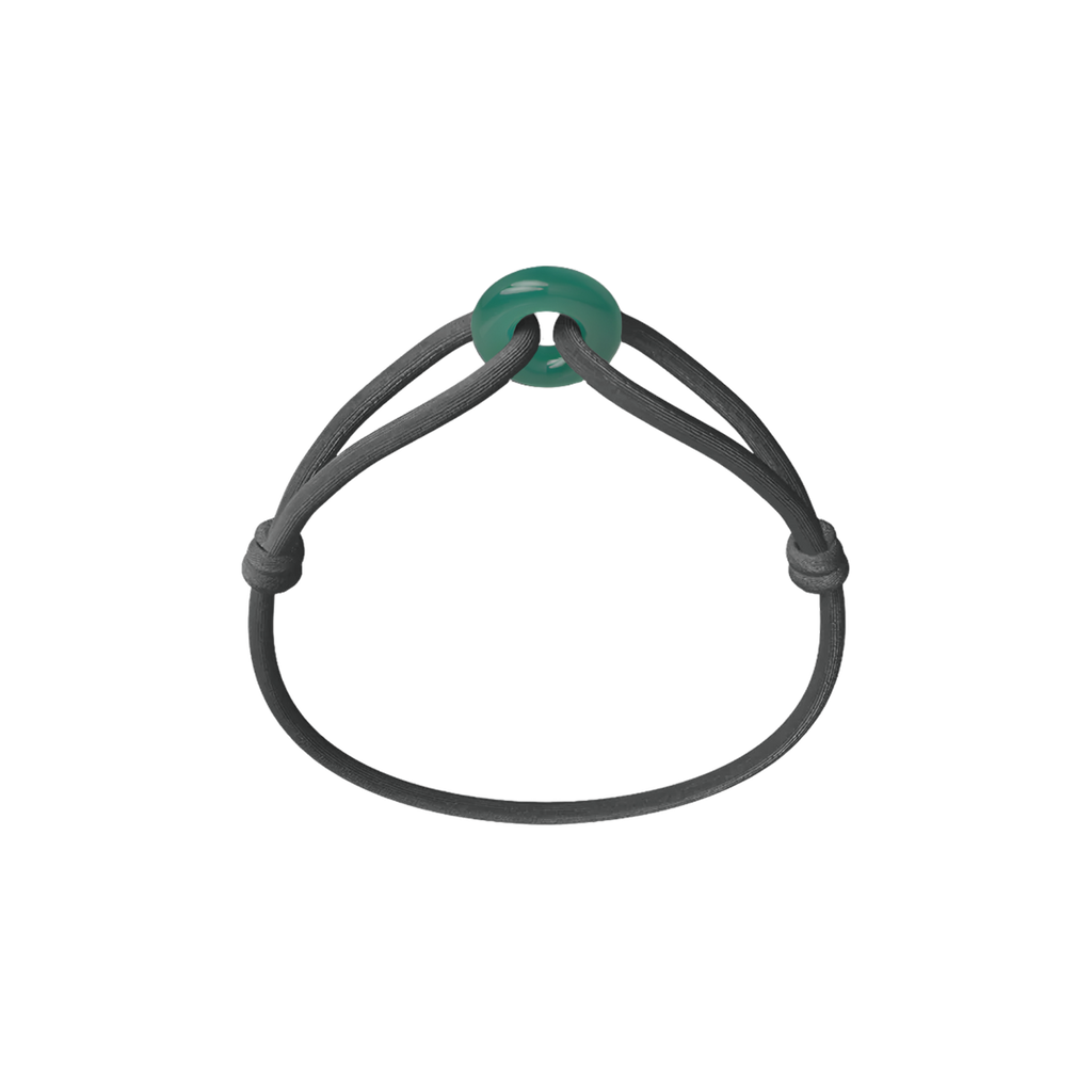 Green Soho Cord Bracelet