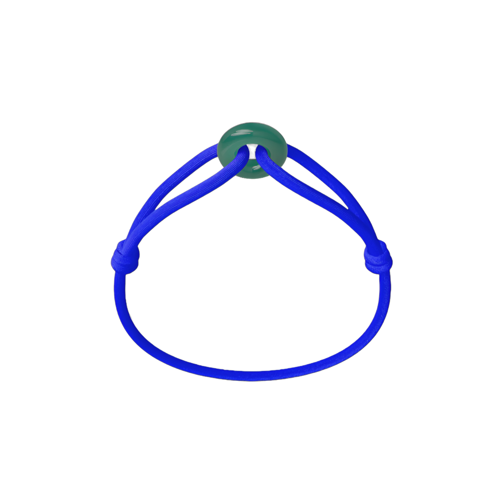 Green Soho Cord Bracelet